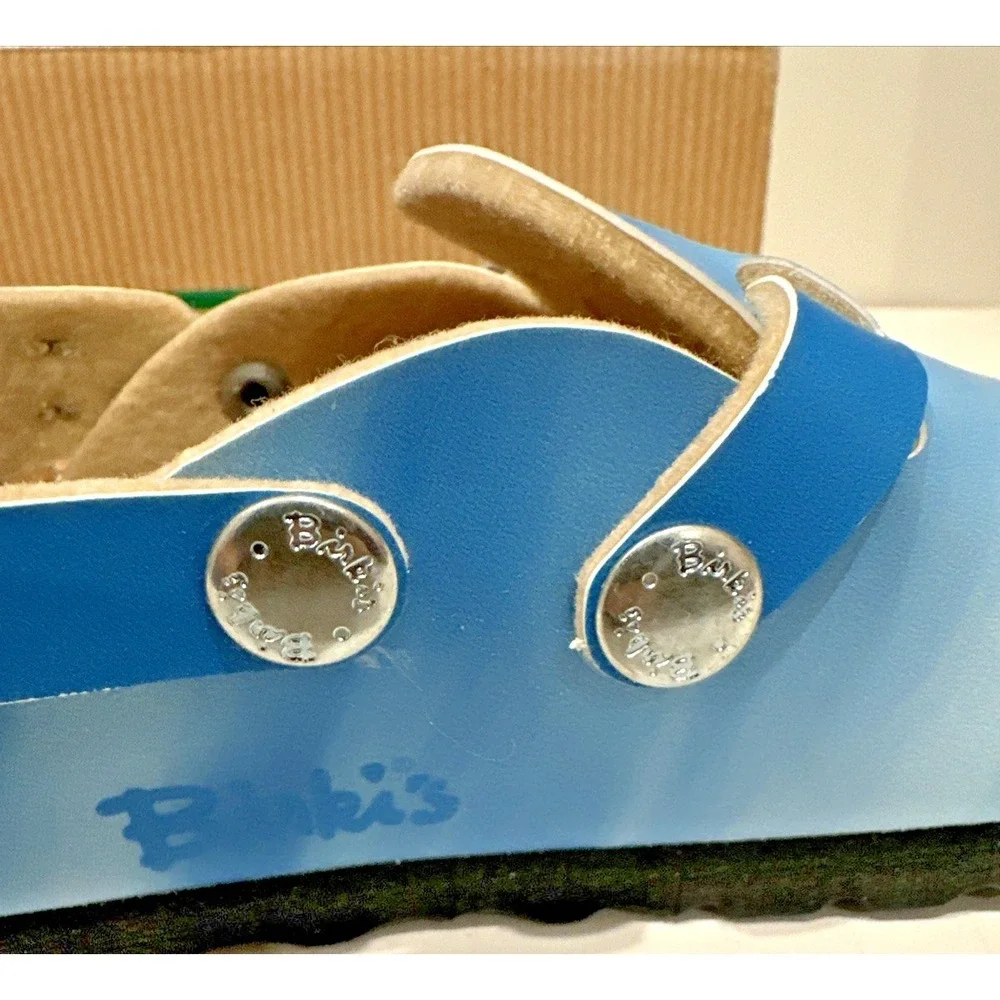 Birkenstock Birki's Kids EU 27 US C9 Narrow Kay Clog Birko-Flor Lighthouse Shoes